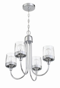 Craftmade - 58124-CH - Four Light Chandelier - Wrenn - Chrome