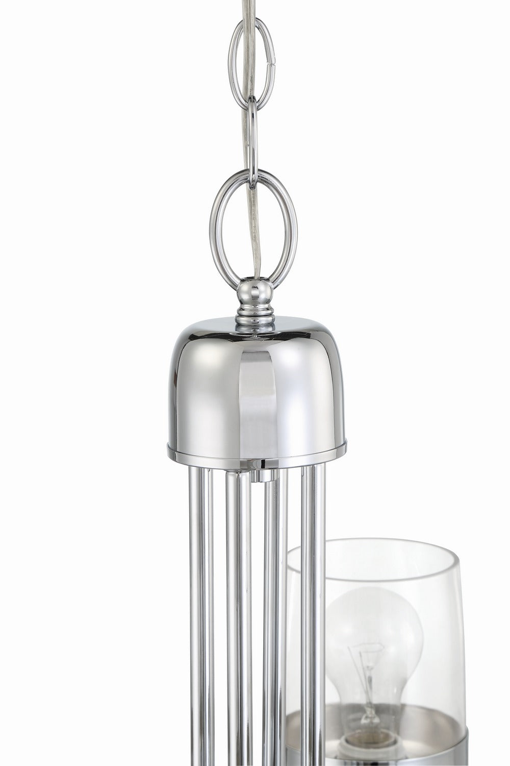 Craftmade - 58124-CH - Four Light Chandelier - Wrenn - Chrome