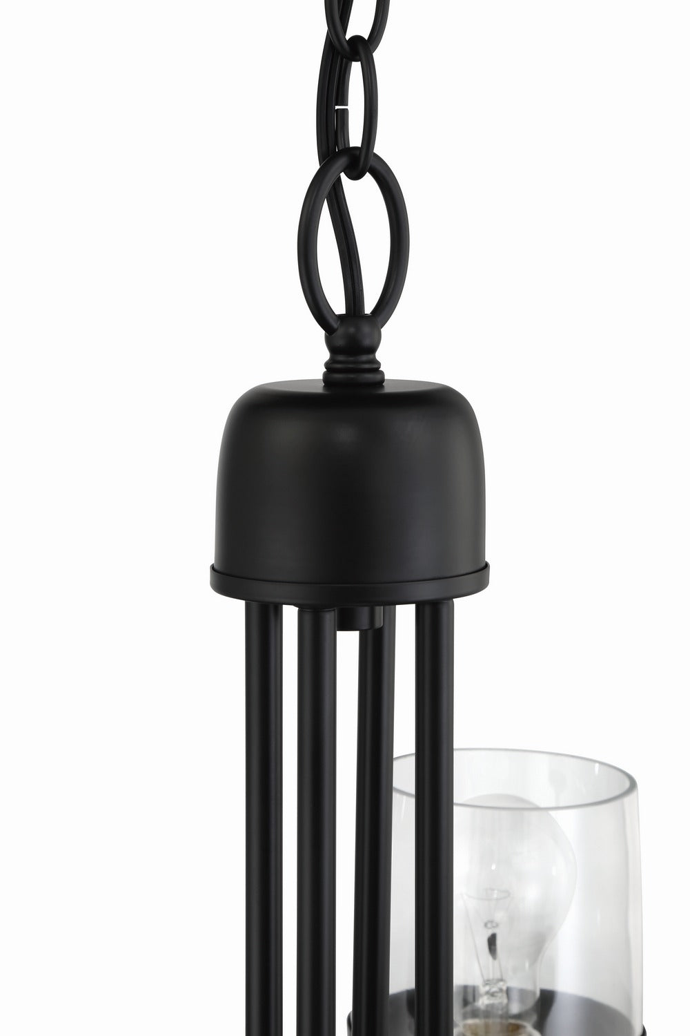 Craftmade - 58124-FB - Four Light Chandelier - Wrenn - Flat Black
