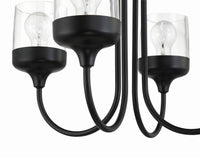 Craftmade - 58124-FB - Four Light Chandelier - Wrenn - Flat Black