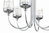 Craftmade - 58126-CH - Six Light Chandelier - Wrenn - Chrome