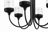 Craftmade - 58126-FB - Six Light Chandelier - Wrenn - Flat Black