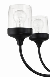 Craftmade - 58126-FB - Six Light Chandelier - Wrenn - Flat Black