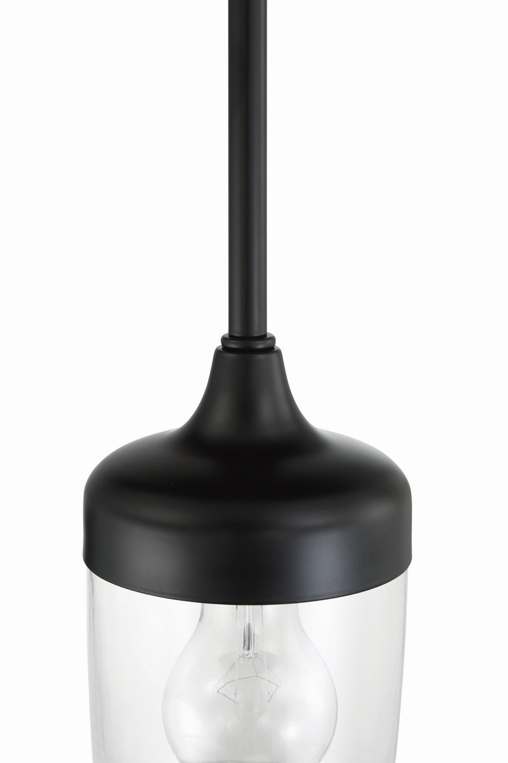 Craftmade - 58191-FB - One Light Mini Pendant - Wrenn - Flat Black