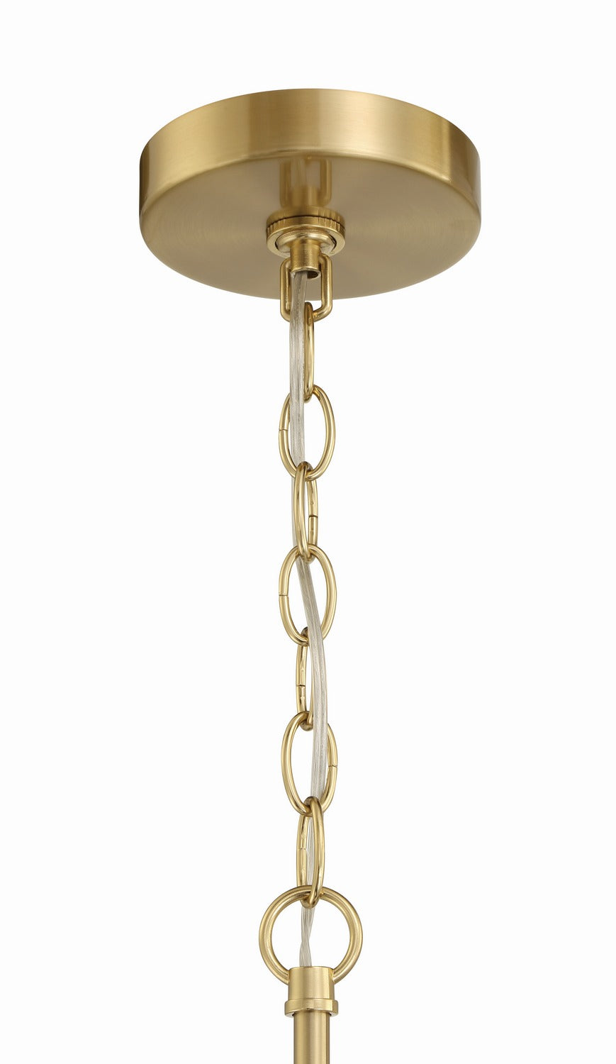 Craftmade - 58224-SB - Four Light Chandelier - Fortuna - Satin Brass