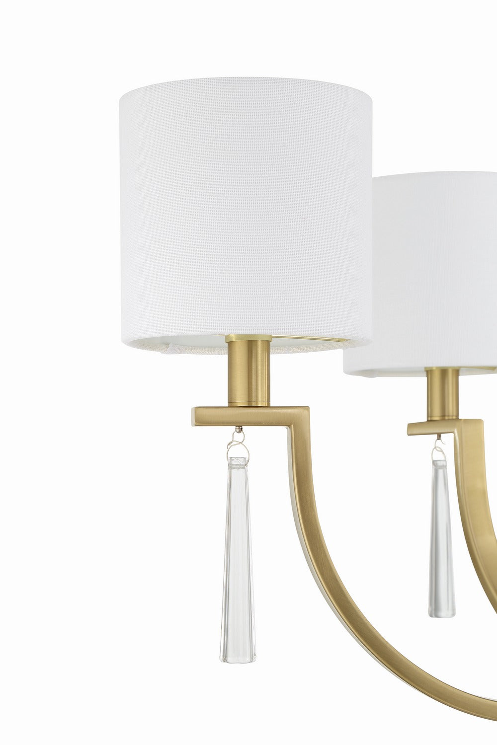 Craftmade - 58226-SB - Six Light Chandelier - Fortuna - Satin Brass
