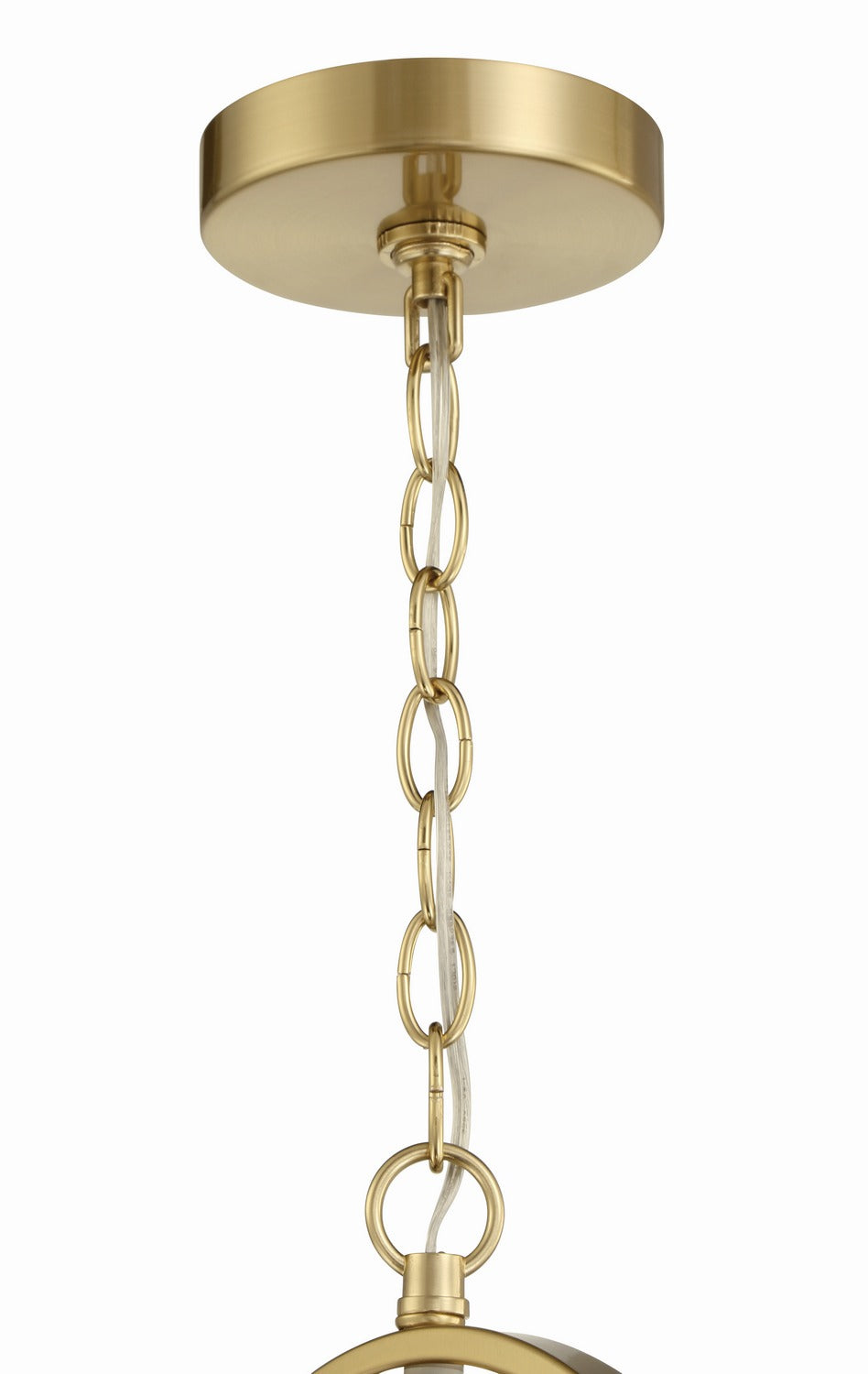 Craftmade - 58234-SB - Four Light Foyer Pendant - Fortuna - Satin Brass