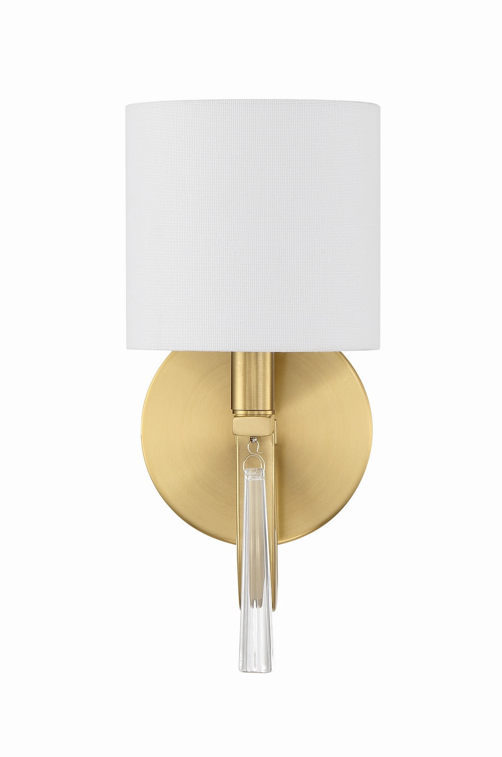 Craftmade - 58261-SB - One Light Wall Sconce - Fortuna - Satin Brass