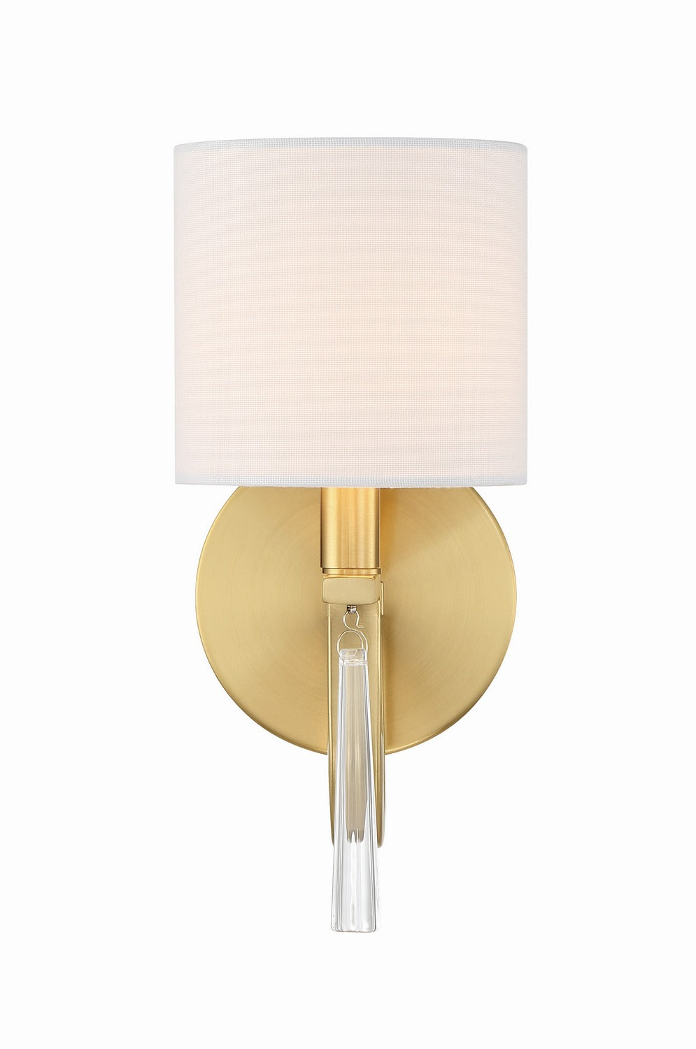 Craftmade - 58261-SB - One Light Wall Sconce - Fortuna - Satin Brass