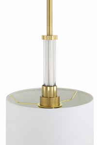 Craftmade - 58291-SB - One Light Mini Pendant - Fortuna - Satin Brass
