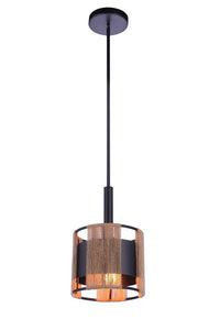 Craftmade - 59091-FB - One Light Mini Pendant - Kensey - Flat Black