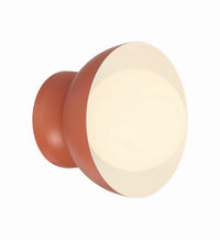 Craftmade - 59161-BCY - One Light Wall Sconce - Ventura Dome - Baked Clay