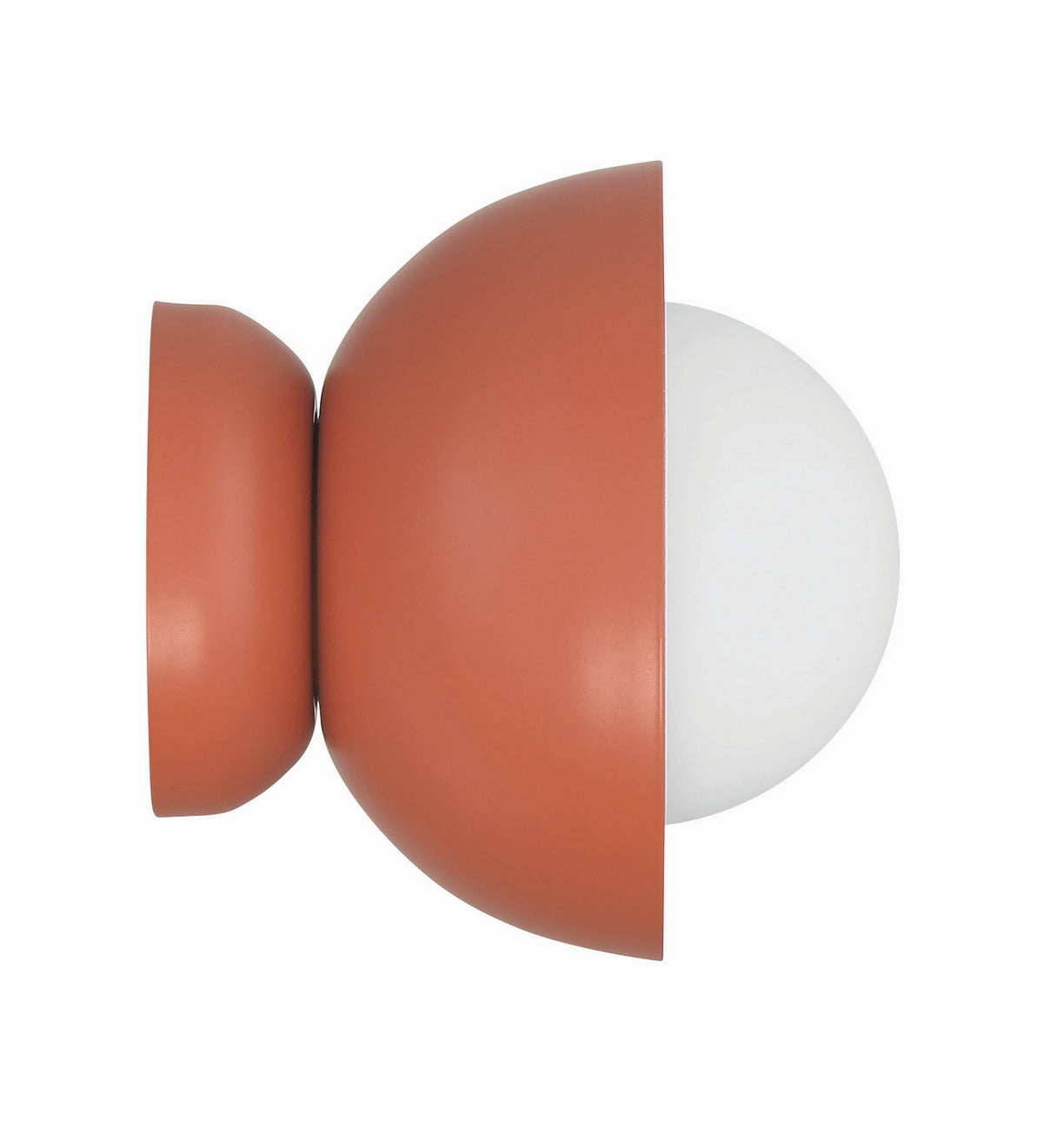 Craftmade - 59161-BCY - One Light Wall Sconce - Ventura Dome - Baked Clay