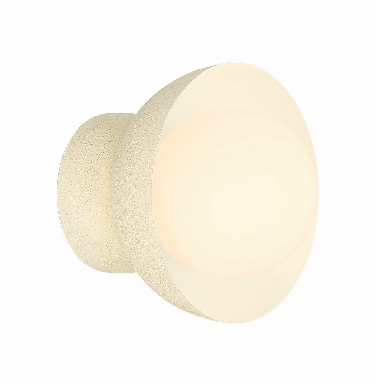 Craftmade - 59161-CW - One Light Wall Sconce - Ventura Dome - Cottage White