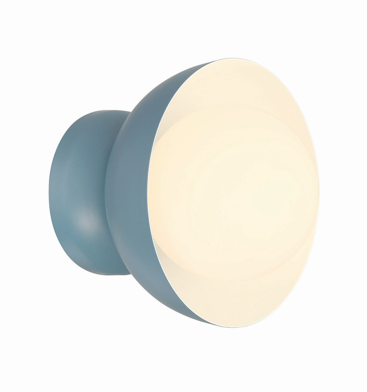 Craftmade - 59161-DB - One Light Wall Sconce - Ventura Dome - Dusty Blue