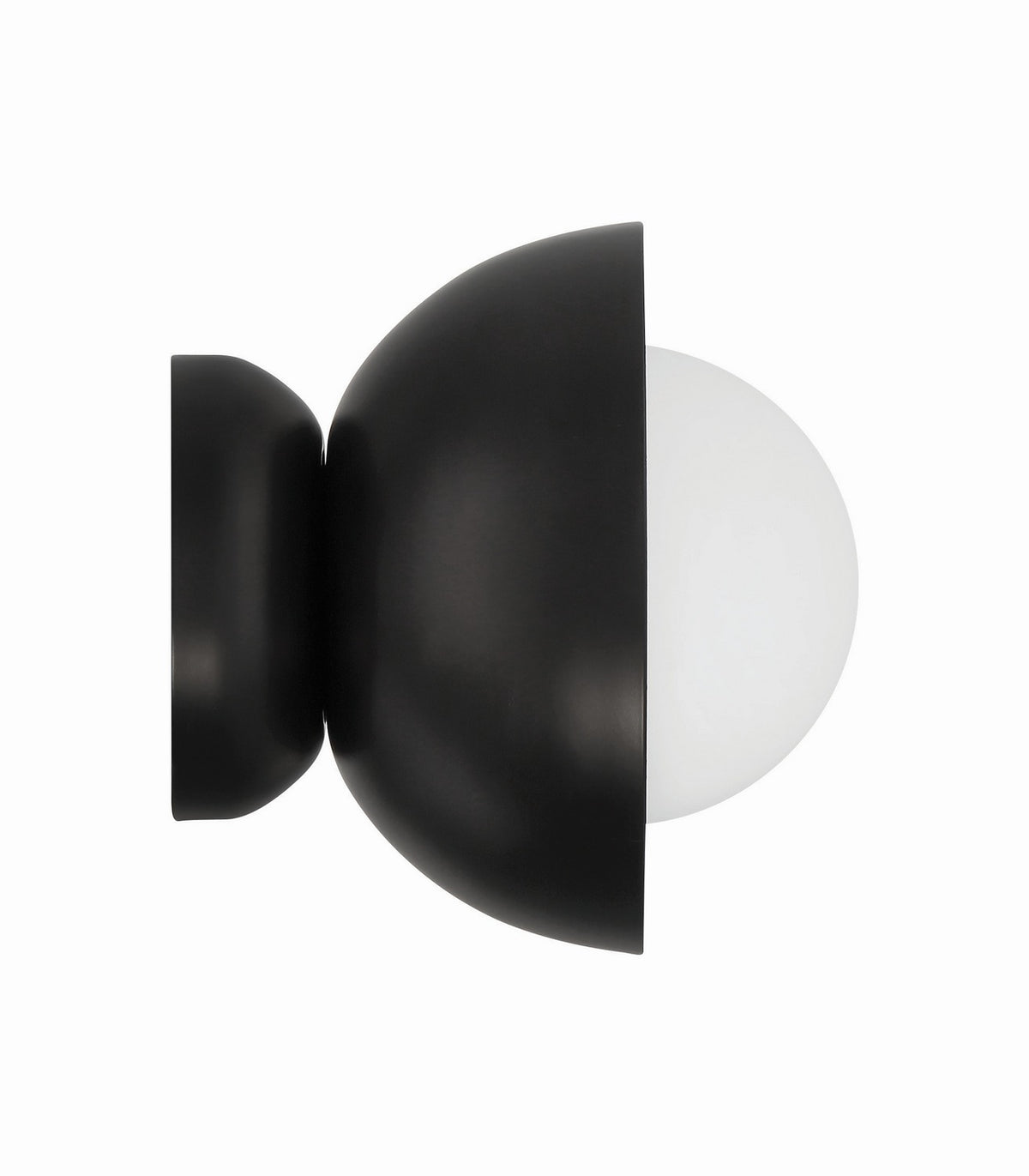 Craftmade - 59161-FB - One Light Wall Sconce - Ventura Dome - Flat Black