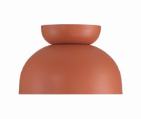 Craftmade - 59181-BCY - One Light Flushmount - Ventura Dome - Baked Clay