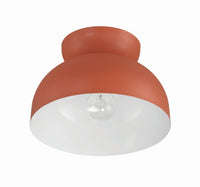 Craftmade - 59181-BCY - One Light Flushmount - Ventura Dome - Baked Clay