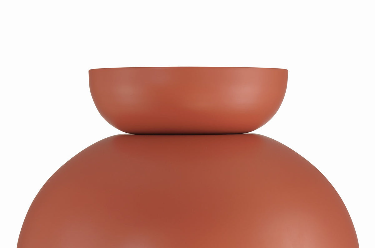 Craftmade - 59181-BCY - One Light Flushmount - Ventura Dome - Baked Clay