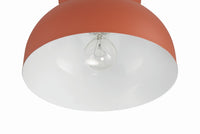 Craftmade - 59181-BCY - One Light Flushmount - Ventura Dome - Baked Clay
