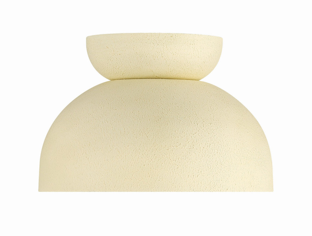Craftmade - 59181-CW - One Light Flushmount - Ventura Dome - Cottage White