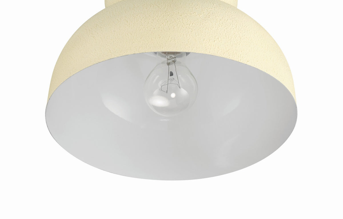 Craftmade - 59181-CW - One Light Flushmount - Ventura Dome - Cottage White