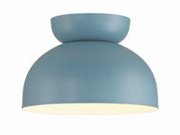 Craftmade - 59181-DB - One Light Flushmount - Ventura Dome - Dusty Blue