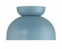 Craftmade - 59181-DB - One Light Flushmount - Ventura Dome - Dusty Blue