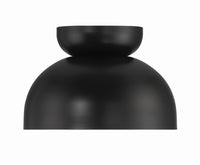 Craftmade - 59181-FB - One Light Flushmount - Ventura Dome - Flat Black