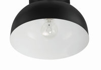 Craftmade - 59181-FB - One Light Flushmount - Ventura Dome - Flat Black