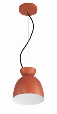 Craftmade - 59191-BCY - One Light Mini Pendant - Ventura Dome - Baked Clay