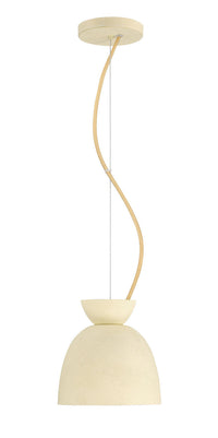 Craftmade - 59191-CW - One Light Mini Pendant - Ventura Dome - Cottage White