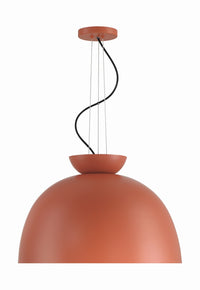 Craftmade - 59192-BCY - One Light Pendant - Ventura Dome - Baked Clay