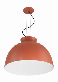 Craftmade - 59192-BCY - One Light Pendant - Ventura Dome - Baked Clay