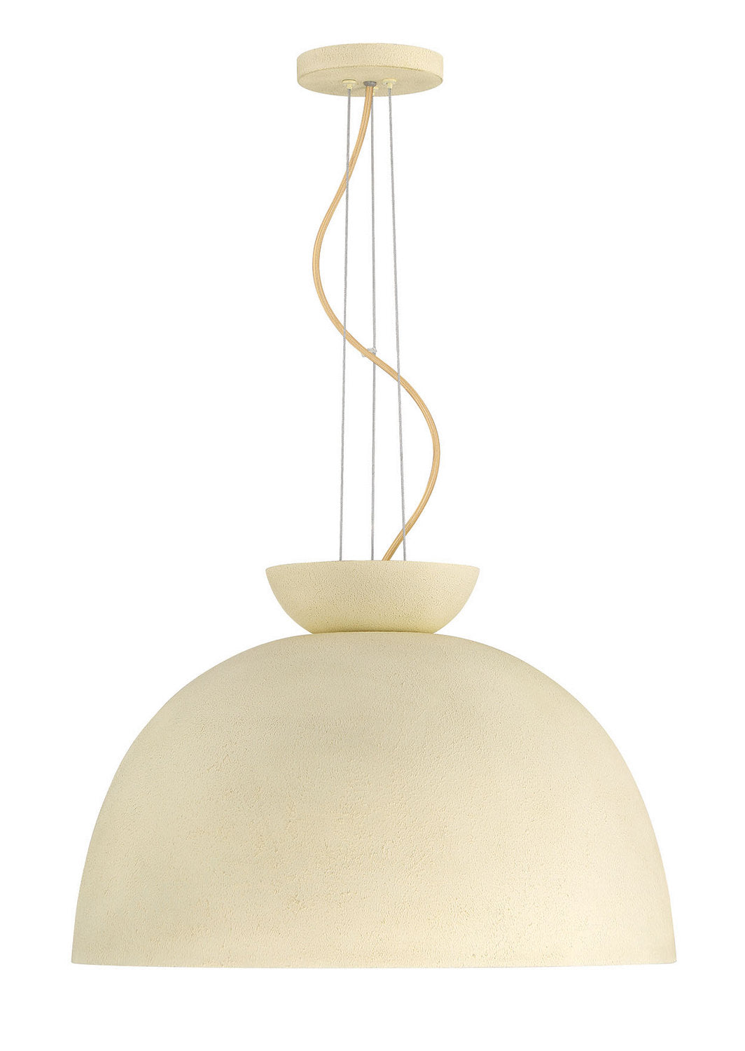 Craftmade - 59192-CW - One Light Pendant - Ventura Dome - Cottage White