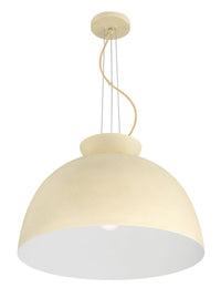 Craftmade - 59192-CW - One Light Pendant - Ventura Dome - Cottage White
