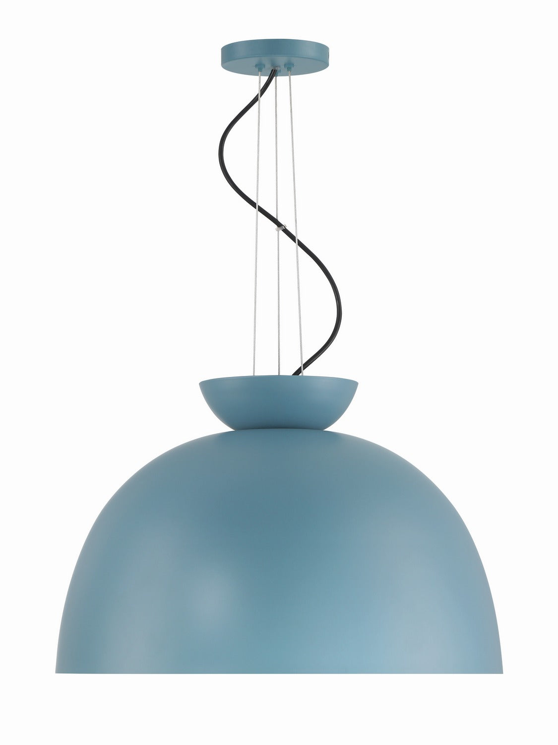 Craftmade - 59192-DB - One Light Pendant - Ventura Dome - Dusty Blue
