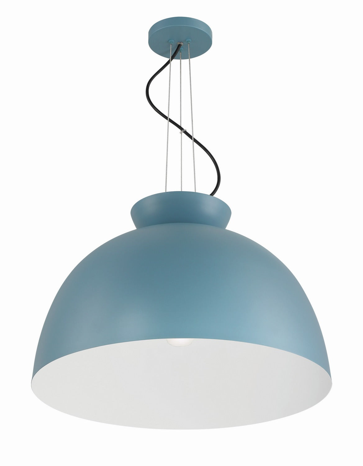 Craftmade - 59192-DB - One Light Pendant - Ventura Dome - Dusty Blue