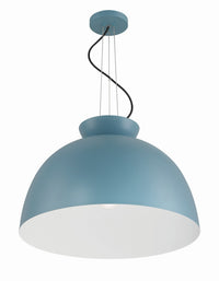 Craftmade - 59192-DB - One Light Pendant - Ventura Dome - Dusty Blue