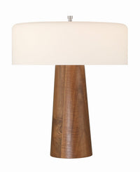 Craftmade - 87001WN-T - LED Table Lamp - Wooden Base - Walnut