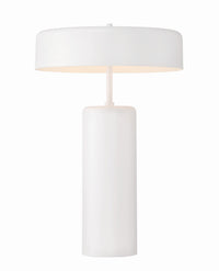 Craftmade - 87002W-T - Three Light Table Lamp - Table Lamps - White