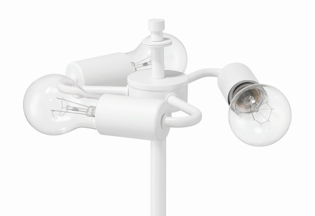 Craftmade - 87002W-T - Three Light Table Lamp - Table Lamps - White