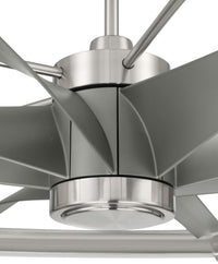 Craftmade - AXL57BNK8 - 52" Ceiling Fan - Axel - Brushed Polished Nickel