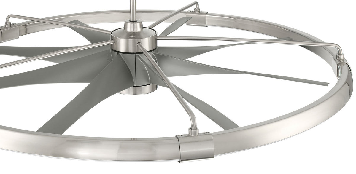 Craftmade - AXL57BNK8 - 52" Ceiling Fan - Axel - Brushed Polished Nickel
