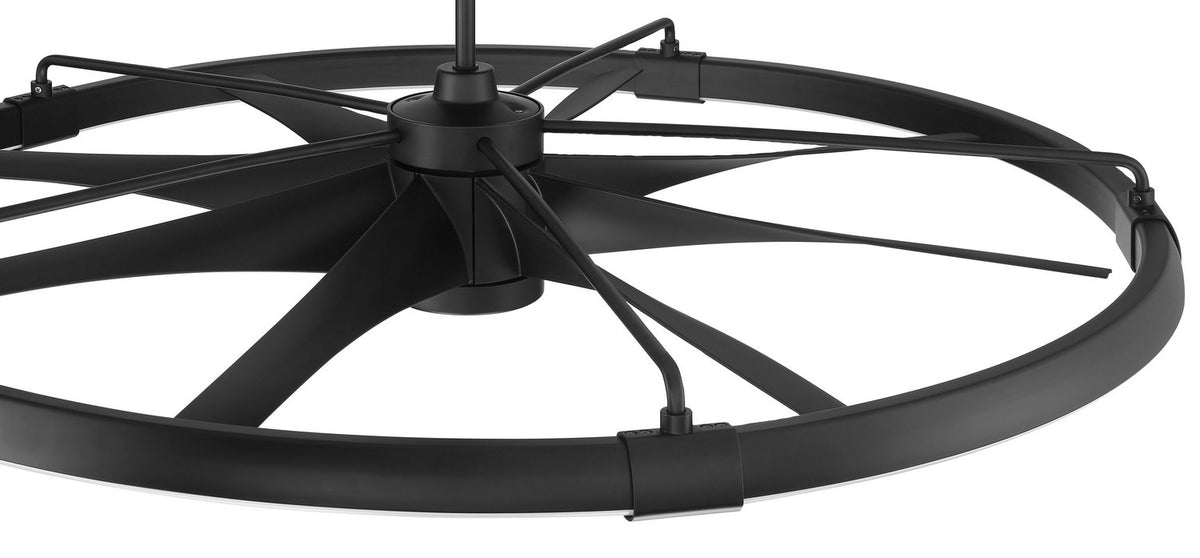Craftmade - AXL57FB8 - 52" Ceiling Fan - Axel Indoor/Outdoor - Flat Black