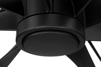 Craftmade - AXL57FB8 - 52" Ceiling Fan - Axel Indoor/Outdoor - Flat Black