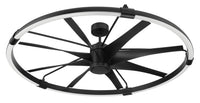 Craftmade - AXL57FB8 - 52" Ceiling Fan - Axel Indoor/Outdoor - Flat Black