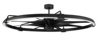 Craftmade - AXL57FB8 - 52" Ceiling Fan - Axel Indoor/Outdoor - Flat Black