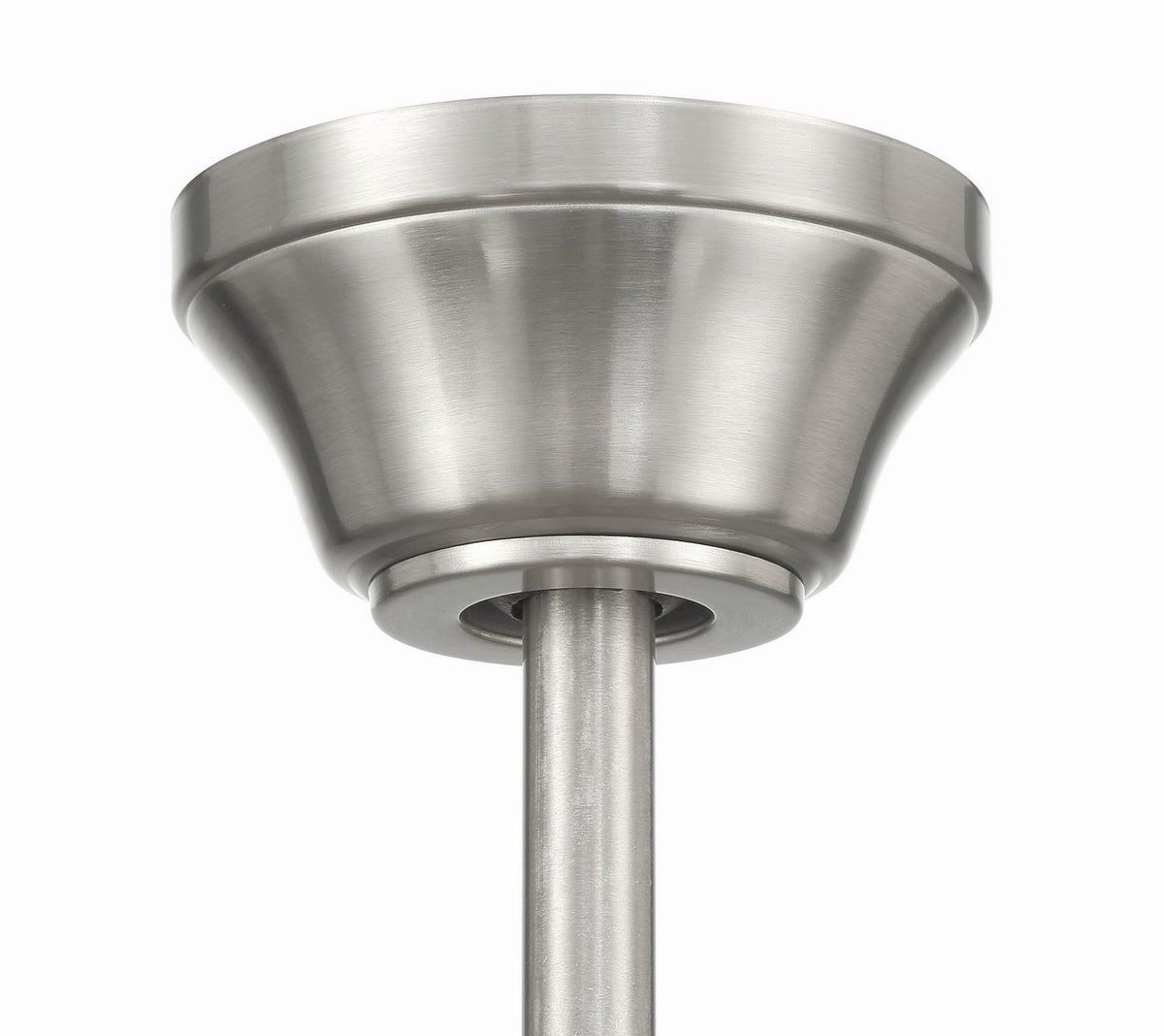 Craftmade - ECF104BNK5-BNGW - 52" Ceiling Fan - Eos Clear 4 Light - Brushed Polished Nickel