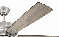 Craftmade - ECF104BNK5-DWWLN - 52" Ceiling Fan - Eos Clear 4 Light - Brushed Polished Nickel